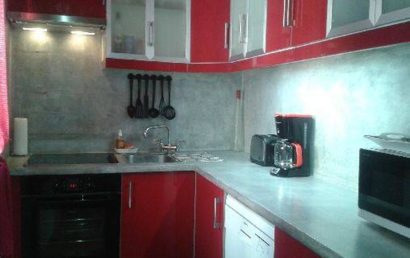 Location de vacances - Villa à Revest-des-Brousses - Cuisine