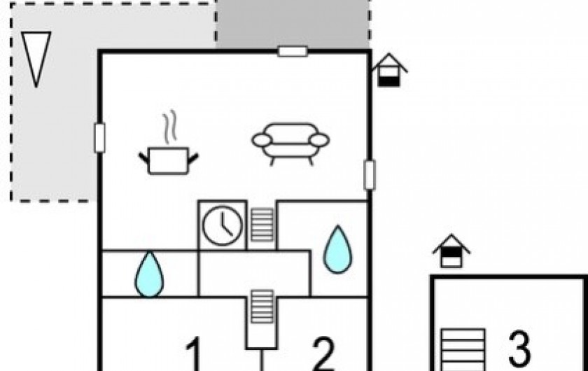 Location de vacances - Villa à Valvignères