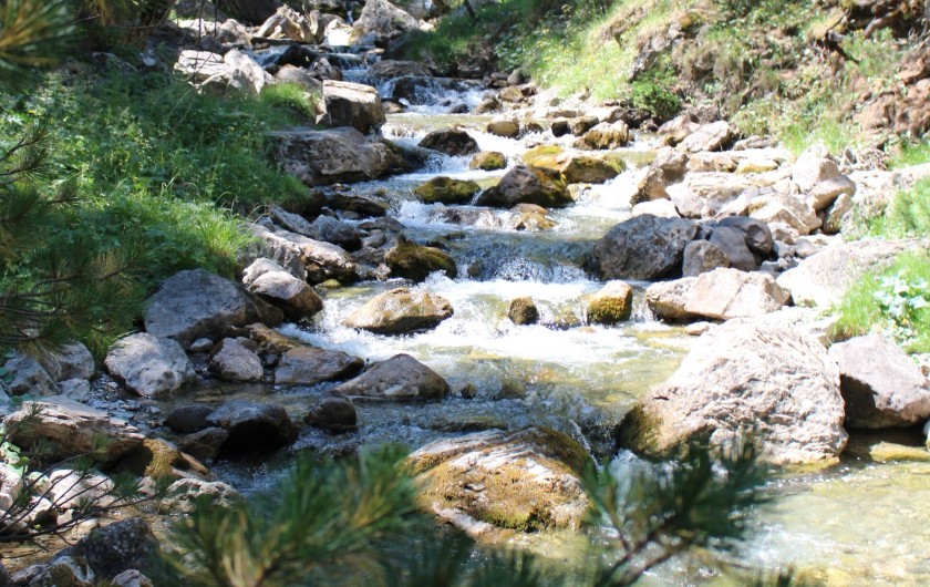 Location de vacances - Appartement à Puy-Saint-Vincent - Les cascades sur les chemins de randonnées