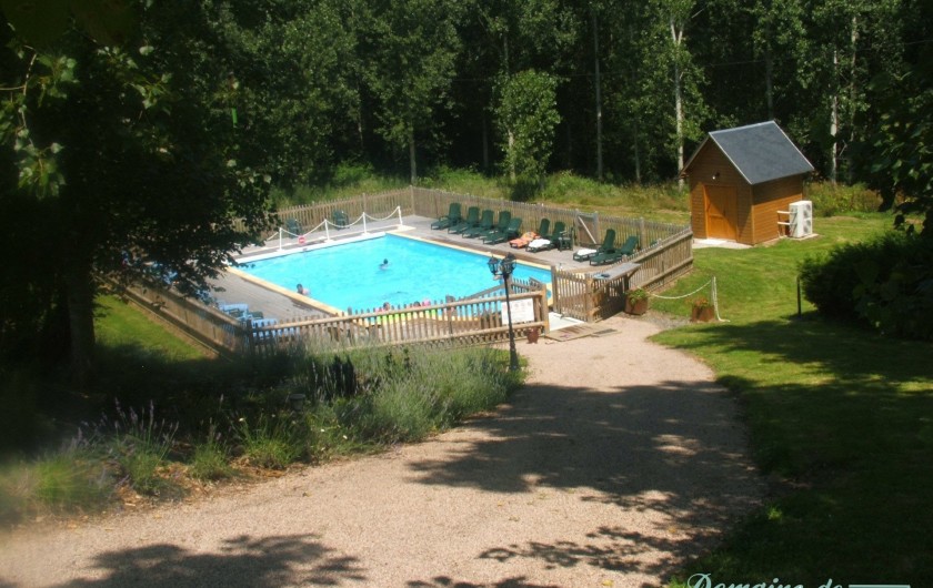 Location de vacances - Chalet à Auquainville - Piscine accessible de 10h à 19h