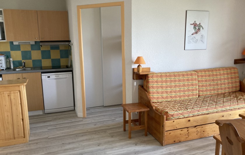 Location de vacances - Appartement à Le Corbier - Coin salon