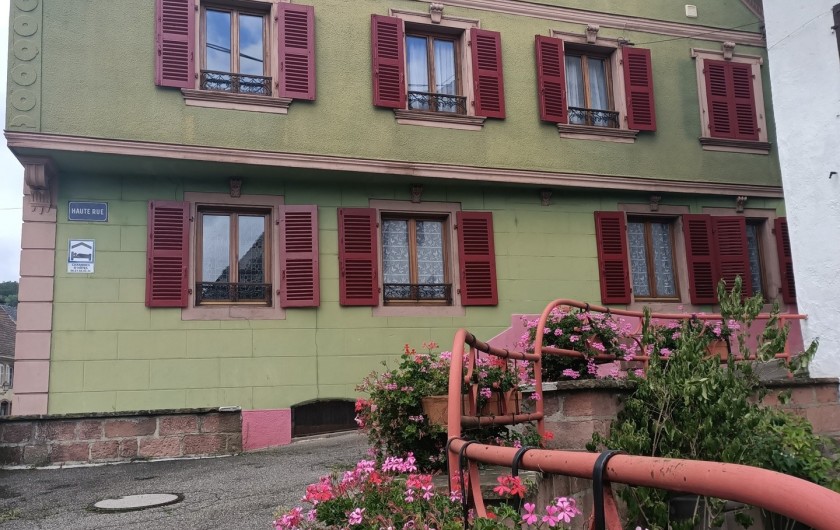 Location de vacances - Chambre d'hôtes à Sainte-Marie-aux-Mines - Vous souhaite  un très agréable séjour de 2 jusqu'à  9 personnes