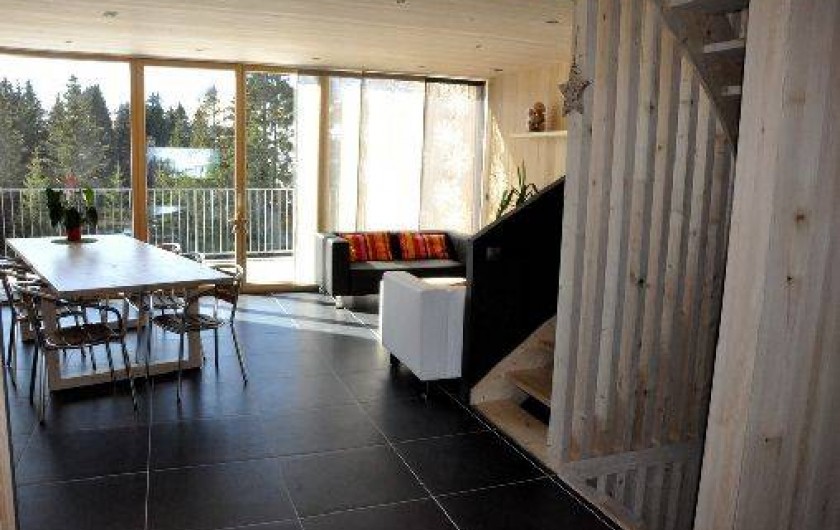 Location de vacances - Chalet à La Pesse - Espace de vie