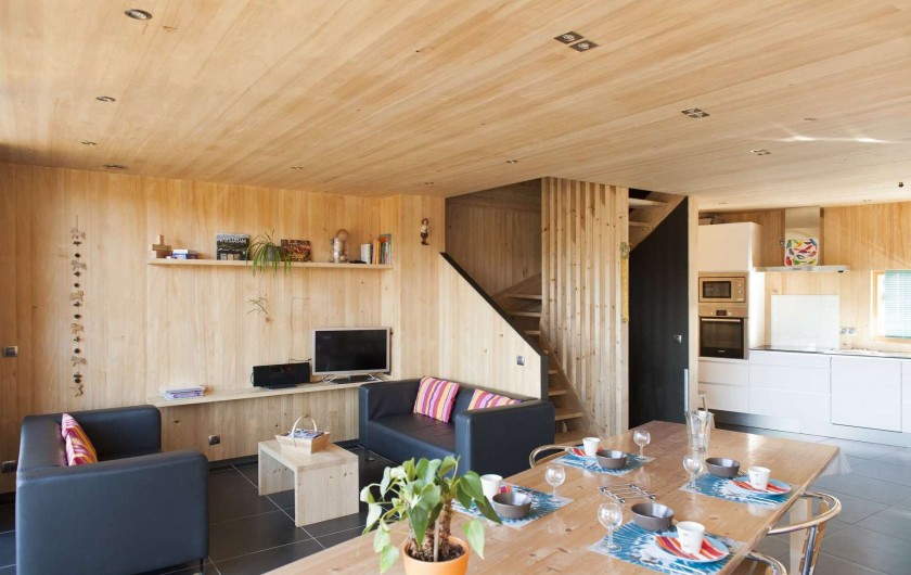 Location de vacances - Chalet à La Pesse - Espace de vie