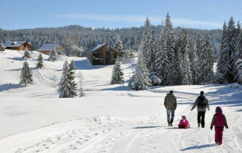 Location de vacances - Chalet à La Pesse - Extérieur du gîte