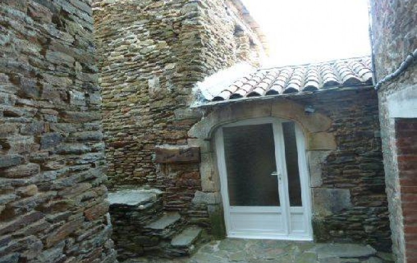 Location de vacances - Gîte à Malbosc - entrée du gite
