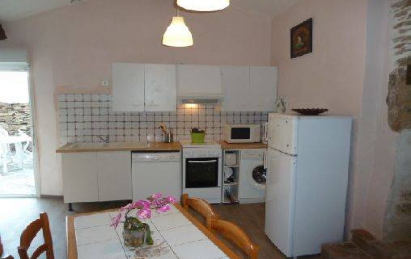 Location de vacances - Gîte à Malbosc - cuisine équipé