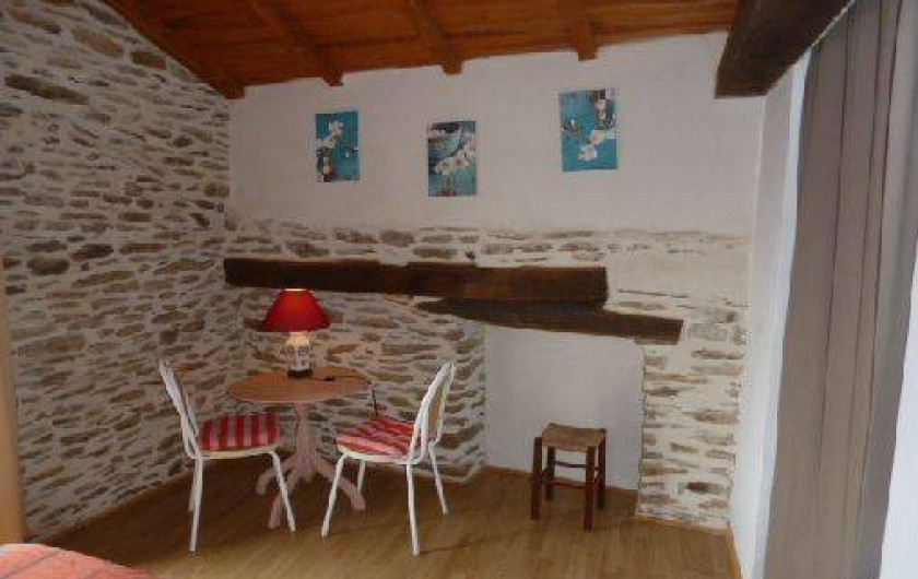 Location de vacances - Gîte à Malbosc - chambre  1lit