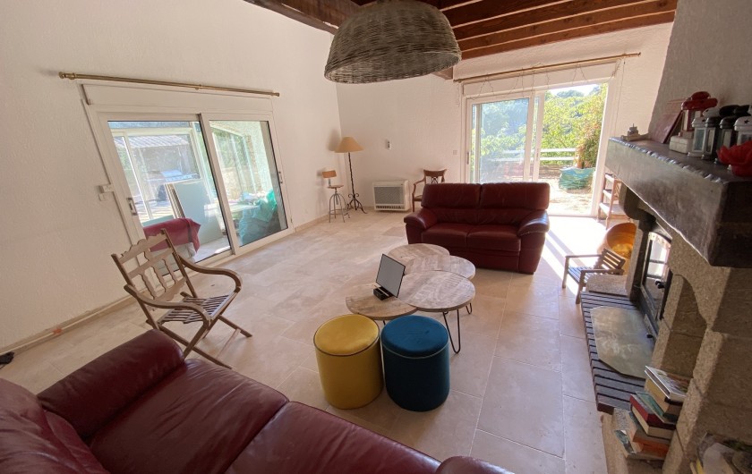 Location de vacances - Villa à Collias - Salon