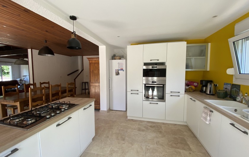 Location de vacances - Villa à Collias - Cuisine ouverte