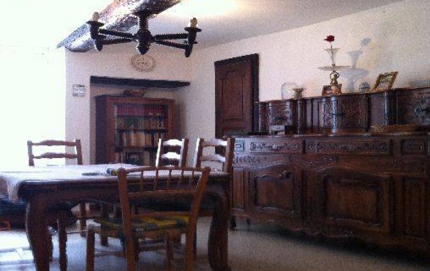 Location de vacances - Villa à Saint-Étienne-les-Orgues - Salle a manger