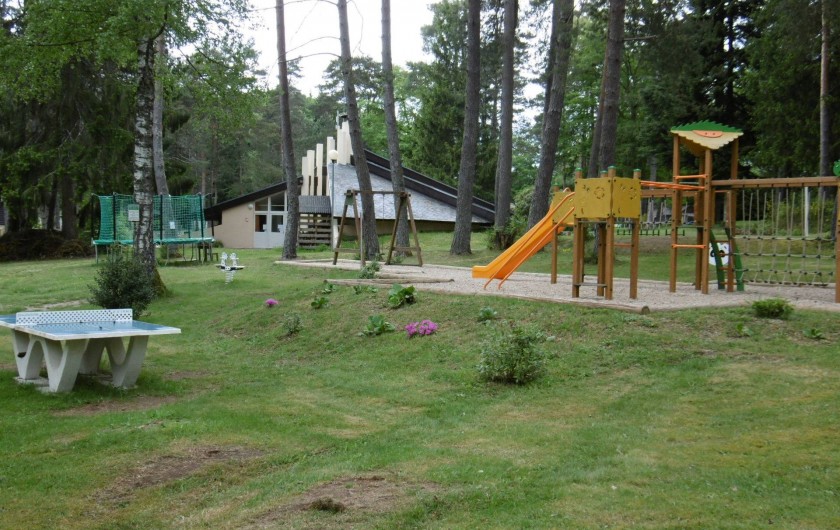 Location de vacances - Camping à Palisse - Espace jeux