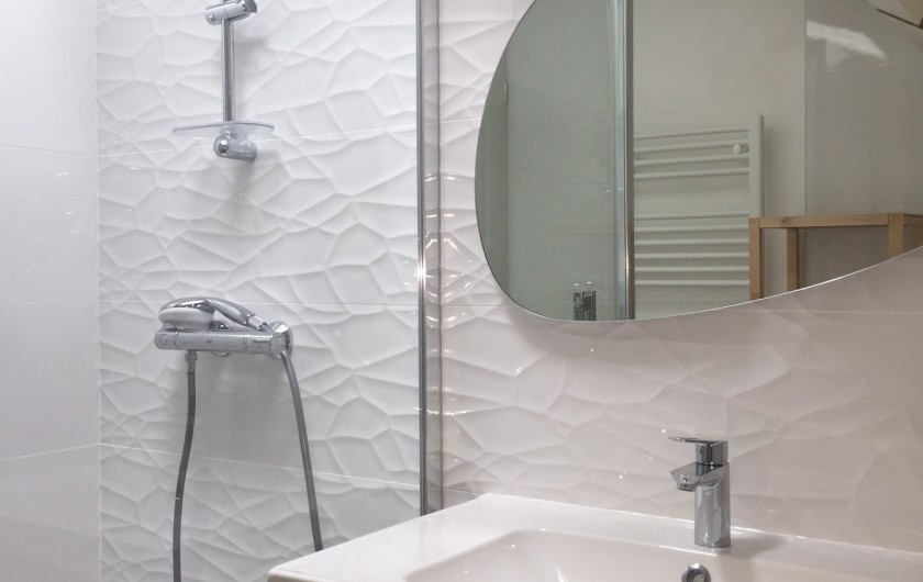 Location de vacances - Appartement à Tarnos - salle de bains, rénovation 2020