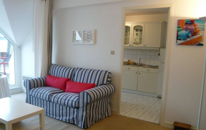 Location de vacances - Appartement à Perros-Guirec - Séjour-Salon