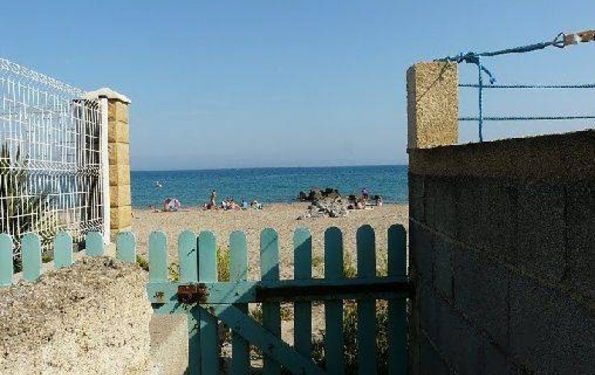 Location de vacances - Villa à Frontignan - Accés plage