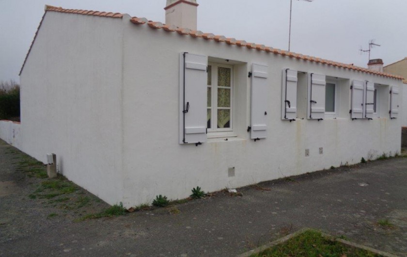 Location de vacances - Maison - Villa à Barbâtre - Façade sud est