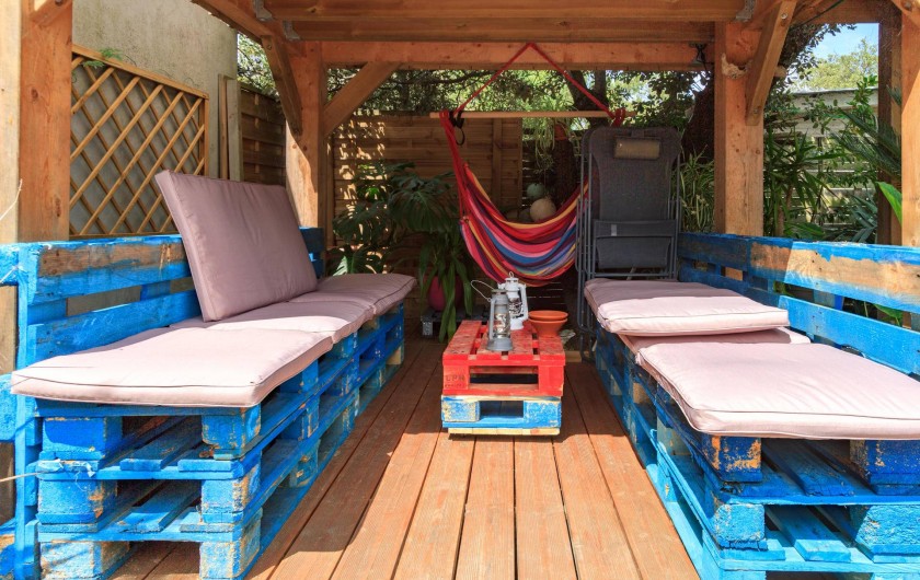 Location de vacances - Villa à Hourtin Plage - Terrasse