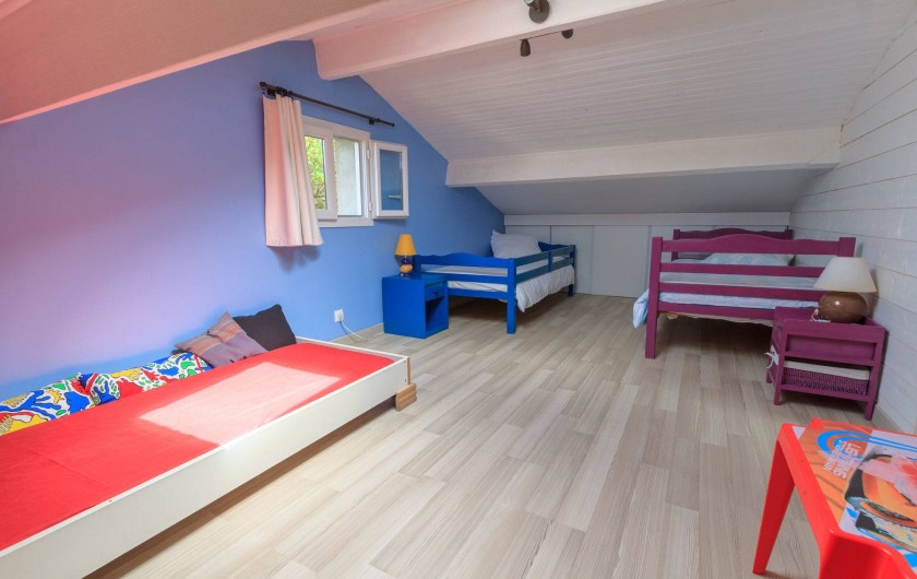 Location de vacances - Villa à Hourtin Plage - Chambre  enfants 1