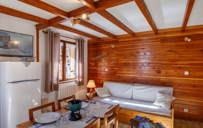 Location de vacances - Appartement à Saint-Véran - Coin séjour