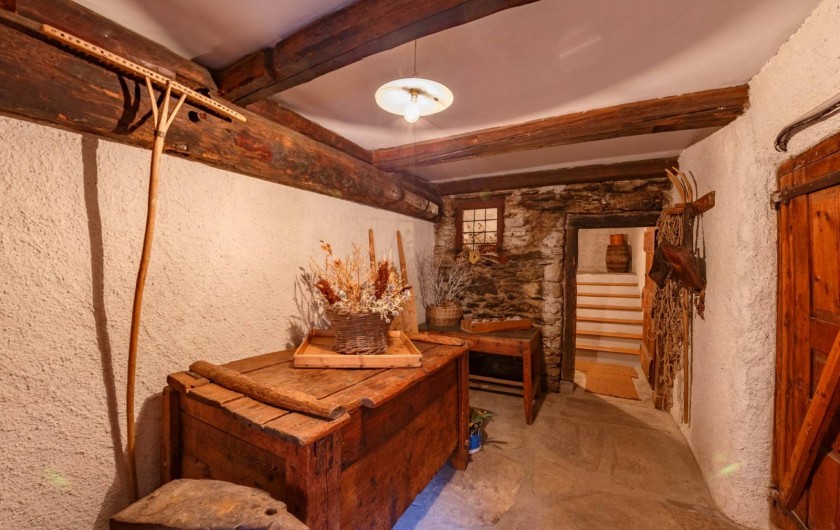 Location de vacances - Appartement à Saint-Véran - Entrée du chalet