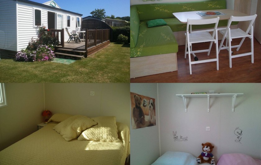 Location de vacances - Bungalow - Mobilhome à Plurien - mobile home à votre disposition