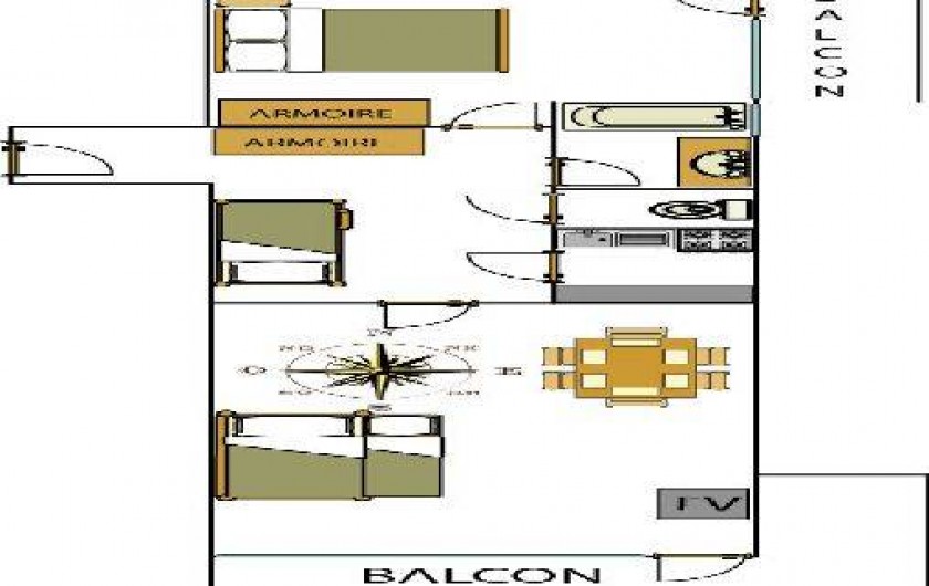 Location de vacances - Appartement à Tignes