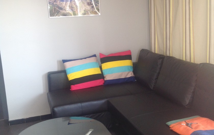 Location de vacances - Appartement à Argelès-sur-Mer - COIN SALON