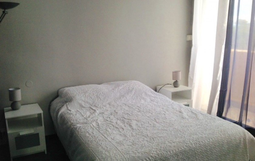 Location de vacances - Appartement à Argelès-sur-Mer - chambre parentale