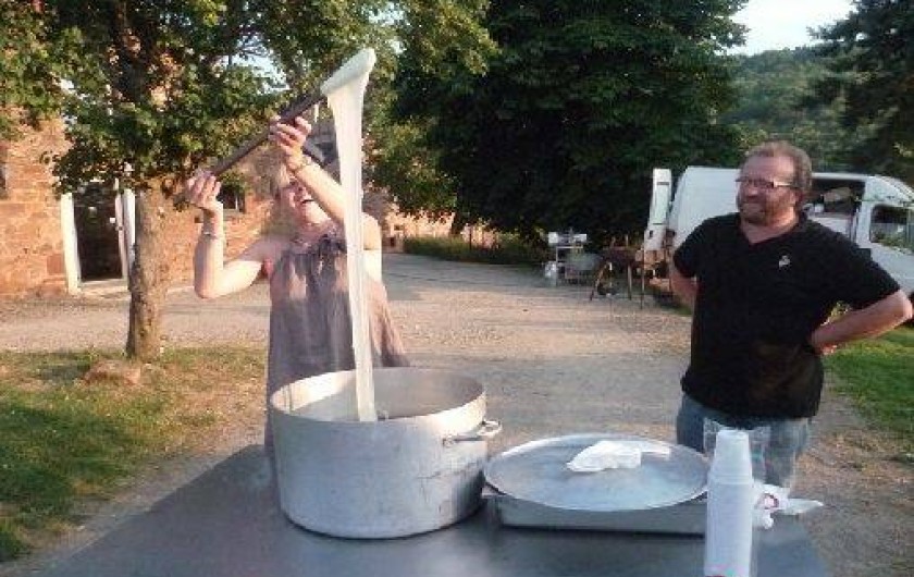 Location de vacances - Chalet à Saint-Cyprien-sur-Dourdou