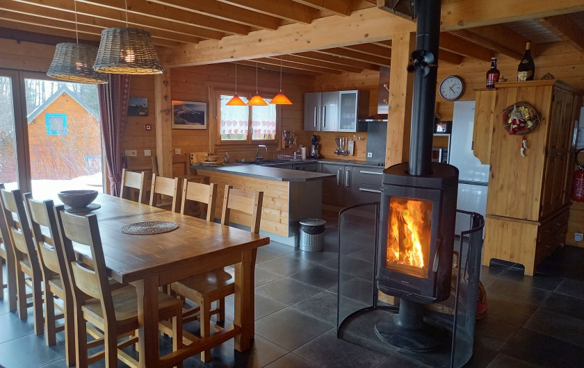 Location de vacances - Chalet à La Féclaz