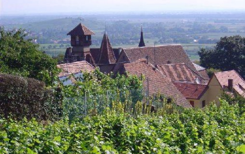 Gueberschwihr village viticole en Alsace près de Colmar