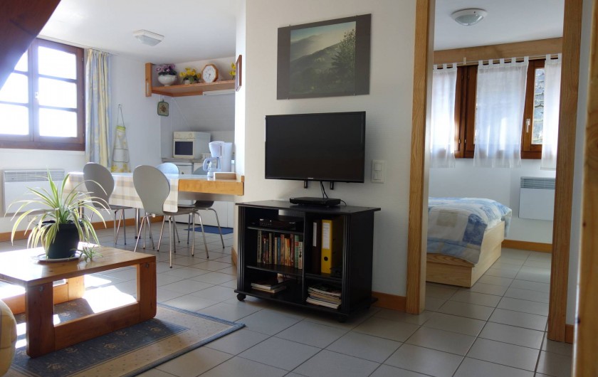 Location de vacances - Gîte à Gueberschwihr - Gîte 68G3711 - Très belle vue  sur la plaine d'Alsace et la Forêt Noire