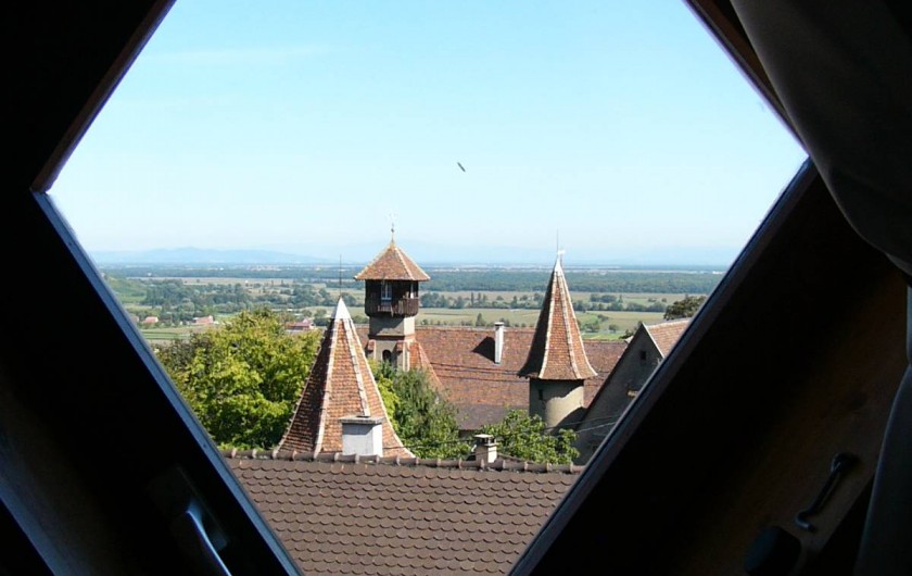Location de vacances - Gîte à Gueberschwihr - Gîte 68G3711 - Vue imprenable