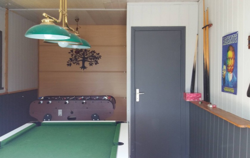 Location de vacances - Villa à Bédoin - SALLE DE BILLARD