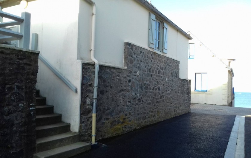 Location de vacances - Maison - Villa à Agon-Coutainville - plain pied surélevé aux volets verts