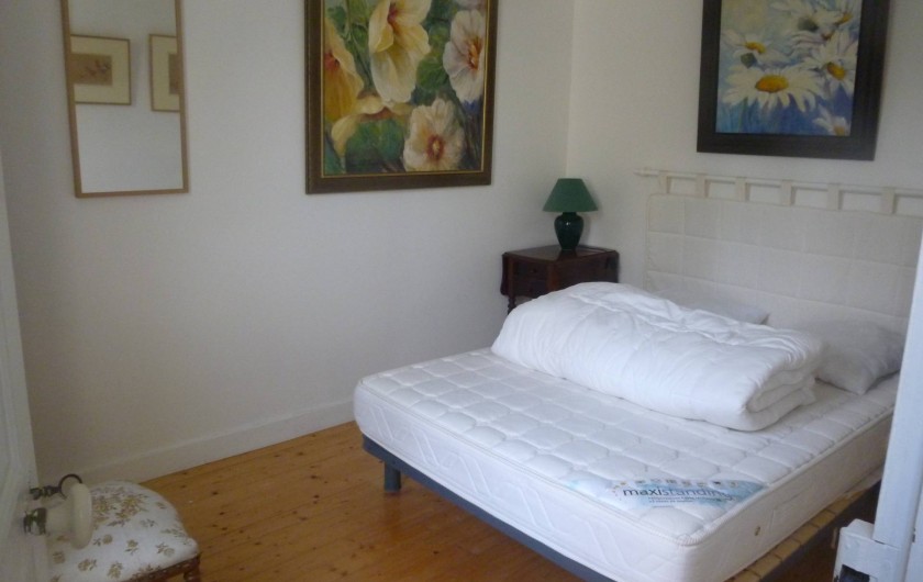 Location de vacances - Maison - Villa à Agon-Coutainville - chambre au lit 2 personnes côté Est