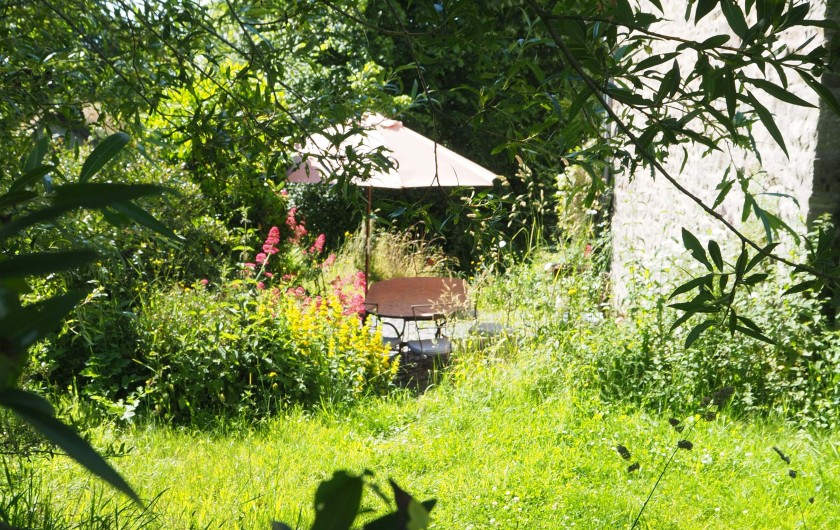 Location de vacances - Gîte à Saint-M'Hervé - Terrasse n°1