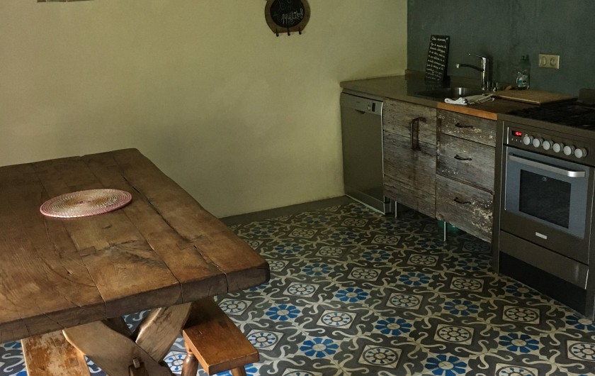 Location de vacances - Gîte à Saint-M'Hervé - Cuisine