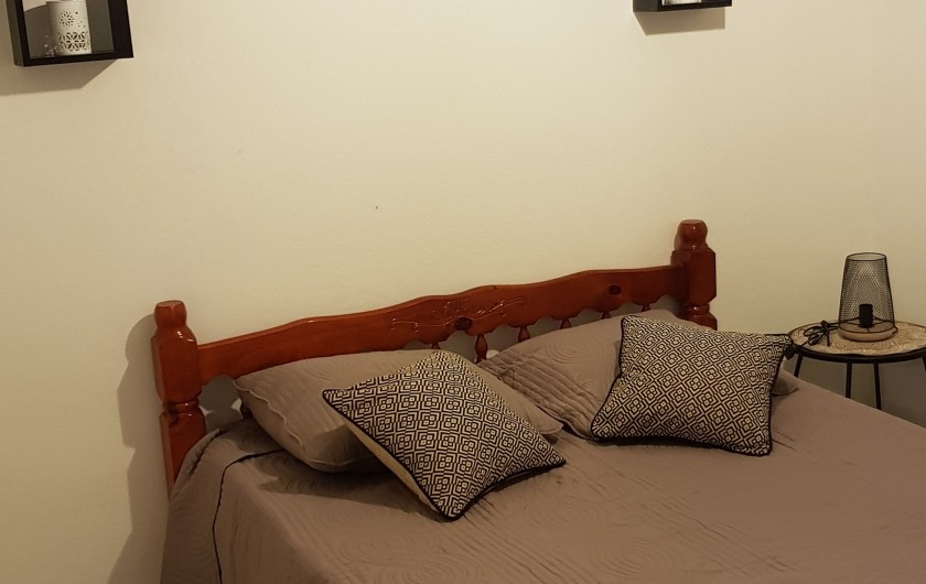 Location de vacances - Maison - Villa à Bois De Nèfles - Chambre du F3 avec mezzanine