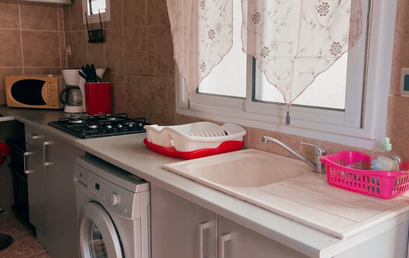 Location de vacances - Maison - Villa à Bois De Nèfles - cuisine Fé sans balcon