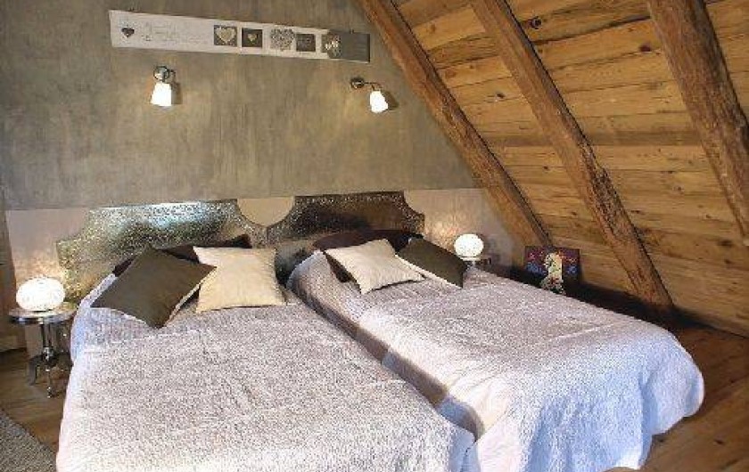 Location de vacances - Gîte à Campan - Chambre familiale