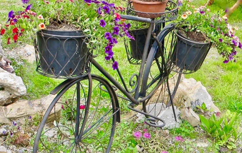 Location de vacances - Gîte à Campan - Deco du jardin