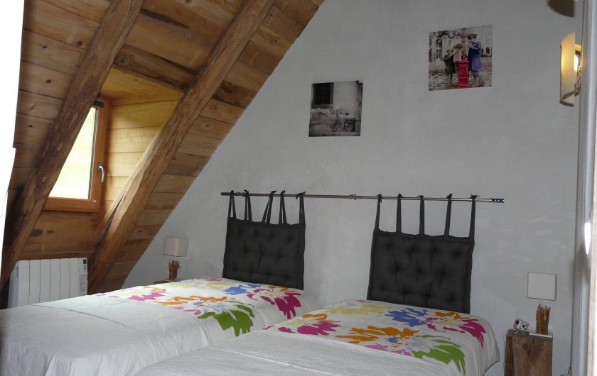Location de vacances - Gîte à Campan - Chambre Marine
