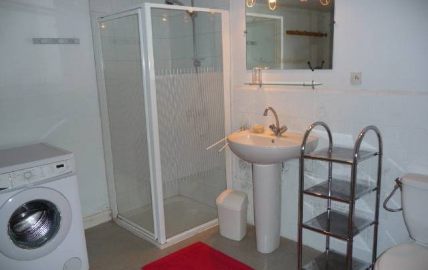 Location de vacances - Chalet à Argelès-sur-Mer - salle bain rez de chaussée