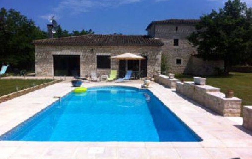 Location de vacances - Gîte à Fontanes - piscine