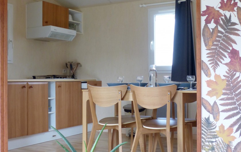 Location de vacances - Chalet à Aucun - Salon chalet origine - Azun Nature