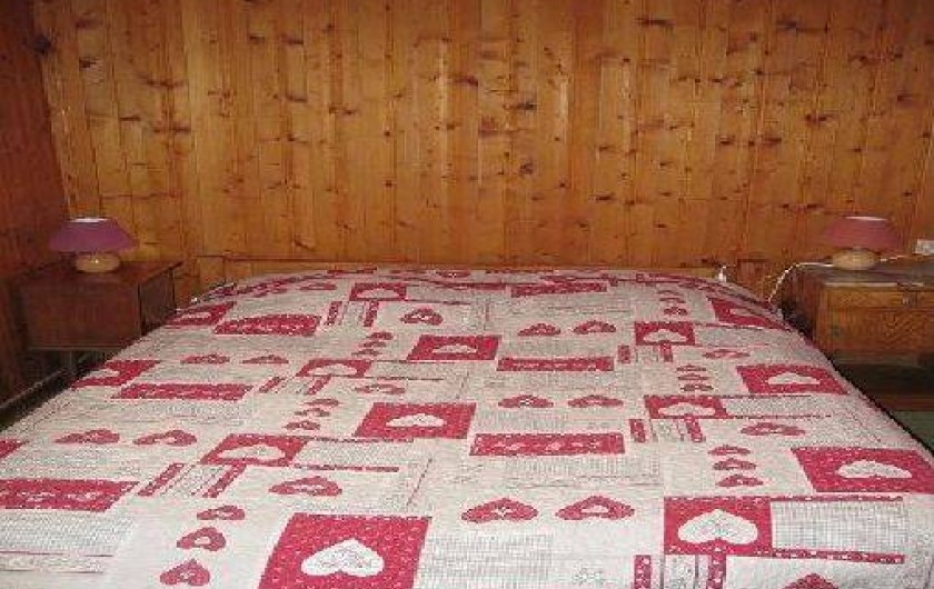 Location de vacances - Appartement à Saint-Gervais-les-Bains - chambre parent n 1