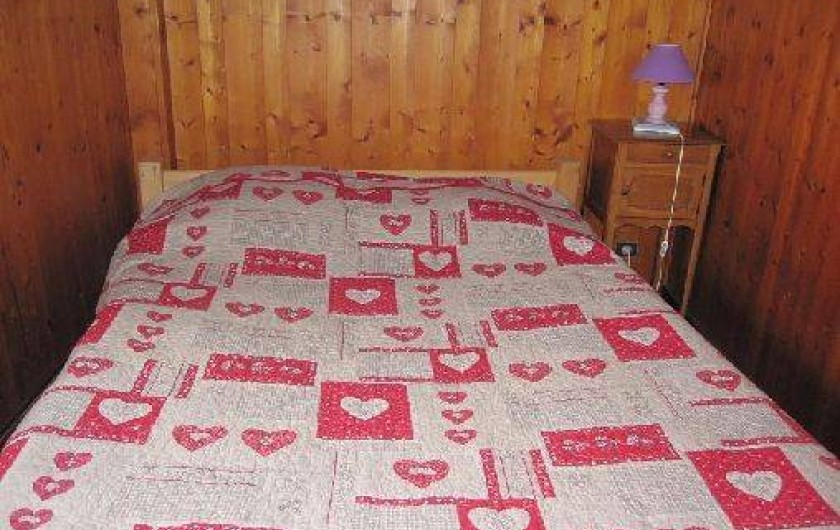 Location de vacances - Appartement à Saint-Gervais-les-Bains - chambre parent n2