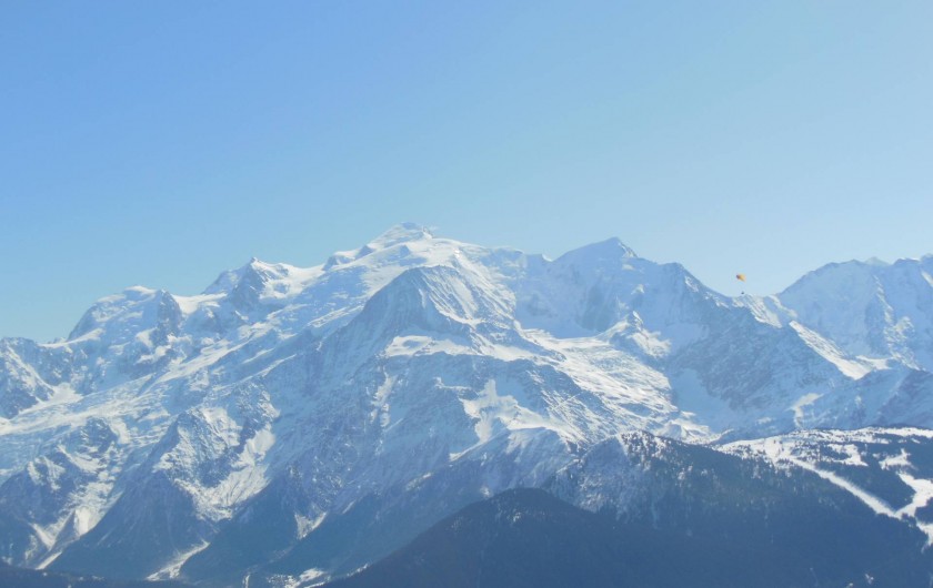 Location de vacances - Appartement à Saint-Gervais-les-Bains - massif du mont blanc