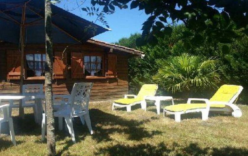 Location de vacances - Chalet à Biscarrosse